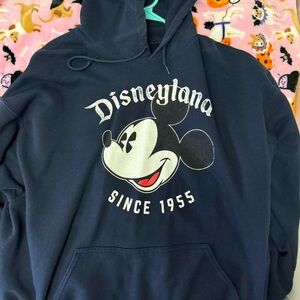 Navy Blue Disneyland Mickey Mouse Hoodie